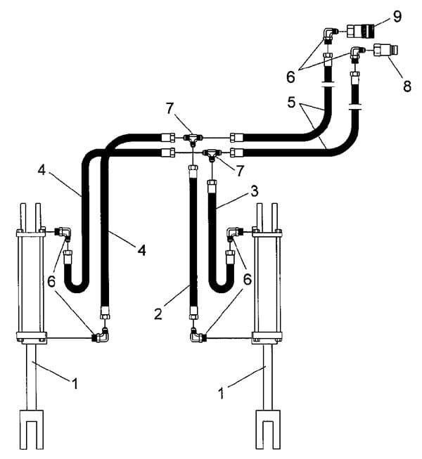 Low Profile Scrap Bucket Hydraulic Diagram