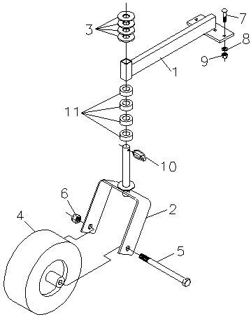 Landscape Rakes DGW-20 Diagram
