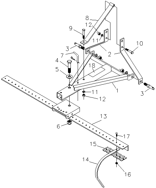Landscape Rakes MCR Series Diagram