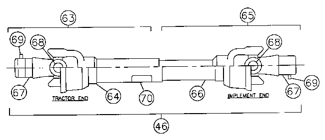 CS Seeder Series PTO Diagram